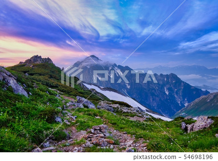 白山ichige和Mt. 白山ichige和Mt. 54698196