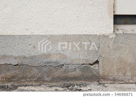 裂縫房屋的基礎 54698871