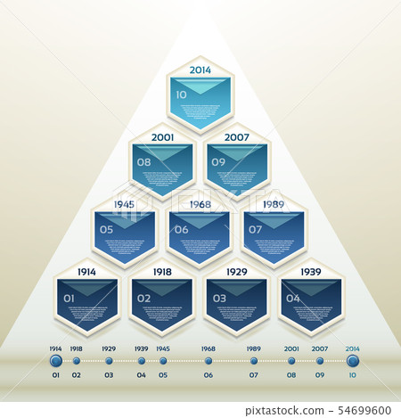 Modern timeline design template. eps 10 Modern timeline design template. eps 10 54699600