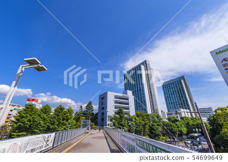 Scenery in front of JR Tsudanuma Station Scenery in front of JR Tsudanuma Station 54699649