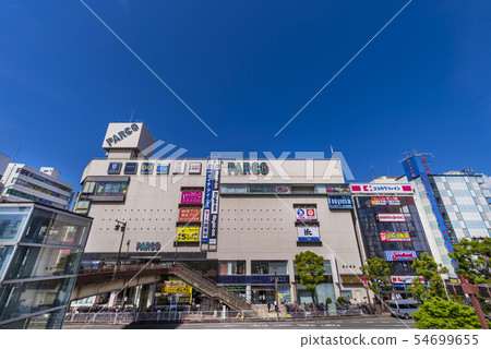 Scenery of JR Tsudanuma Station north exit 54699655