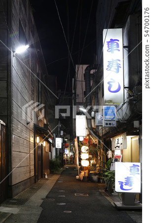 Hakata night scene Nakasu Nakagawa neon entertainment district Kyushu Hakata night scene Nakasu Nakagawa neon entertainment district Kyushu 54700176