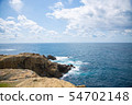 The sea seen from Izumo Sun Gyoza lighthouse 54702148
