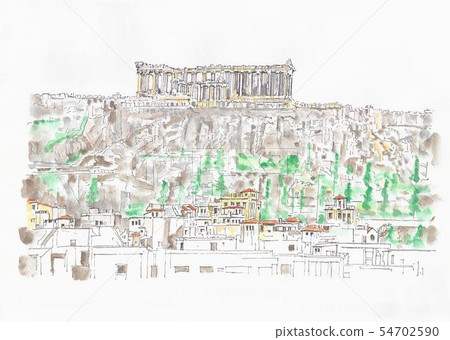 World Heritage Site-Greece-Athens-Acropolis Hill-Parthenon 54702590
