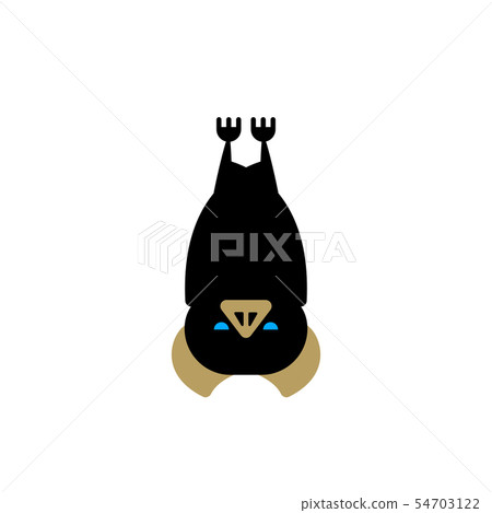 可愛的蝙蝠圖02 可愛的蝙蝠圖02 54703122