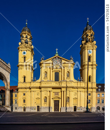 The Theatine Church of St. Cajetan in Munich, Germany 54703618