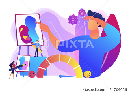 Emotional design concept vector illustration Emotional design concept vector illustration 54704036