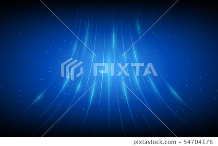 abstract technology curve lines on blue color 54704178