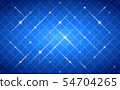 technology grid and glowing glitter on blue color 54704265