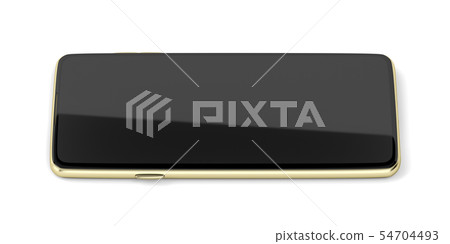 Gold smartphone - Stock Illustration [54704493] - PIXTA