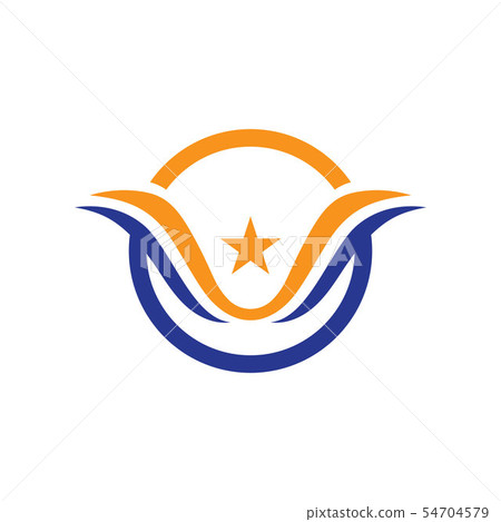 Wing logo and symbol business template Wing logo and symbol business template 54704579