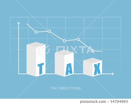 Tax Concept. 54704993