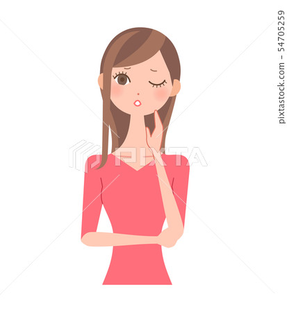 Troubling Women - Stock Illustration [54705259] - Pixta