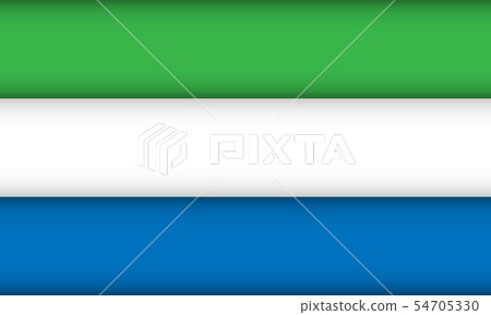 Flag of Sierra Leone. 54705330