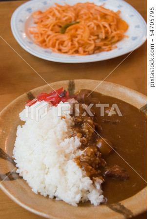 Curry and rice Curry and rice 54705798