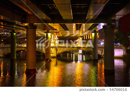 日本的東京都市風景我想看日本橋等。 日本的東京都市風景我想看日本橋等。 54706018