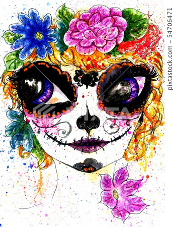 Sugar Girl in Flower Crown 54706471