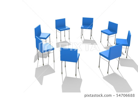Chair (lined chair white background) 54706688