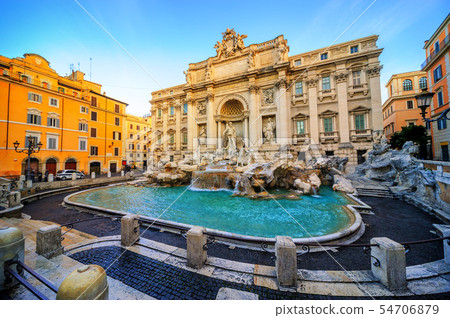The Trevi Fountain, Rome, Italy The Trevi Fountain, Rome, Italy 54706879
