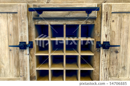 Detail of a vintage kitchen cupboard 54706885