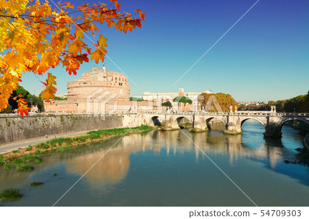 castle st. Angelo, Rome, Italy 54709303