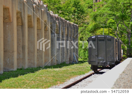 The restored former Taishi station yard 54712059