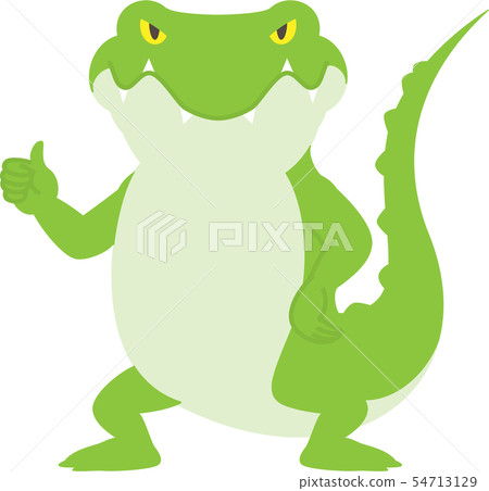 Alligator Character Good Alligator Character Good 54713129