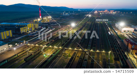 train coal mining export shipment 54715509
