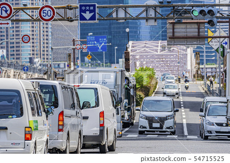 Osaka big city traffic image Osaka big city traffic image 54715525