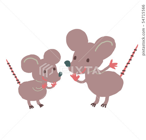 Mouse red - Stock Illustration [54715566] - PIXTA