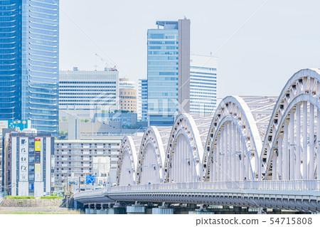 Osaka Kita cityscape 54715808