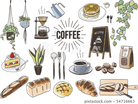 Cafe illustration 54716663