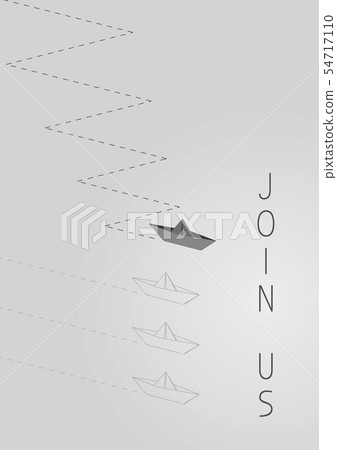 join us with a folded paper boat. join us with a folded paper boat. 54717110