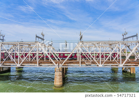 阪急鐵路Shinshogawa橋 阪急鐵路Shinshogawa橋 54717321