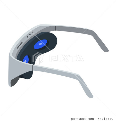 Realistic VR glasses collection 54717549