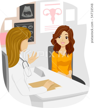 Teen Girl Doctor Reproductive Health Care Service 54718548