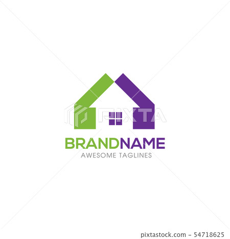 Real estate vector logo Real estate vector logo 54718625