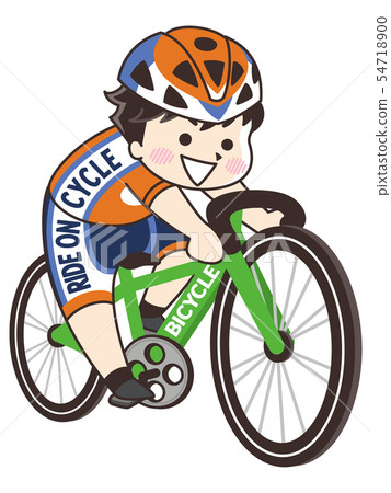 Bicyclist athlete men Bicyclist athlete men 54718900