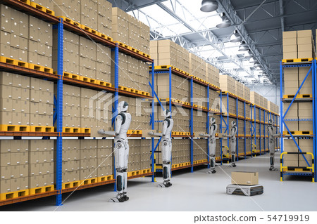 Automation warehouse concept 54719919