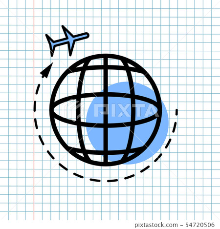 GPS Navigation Icon Sign Concept, Vector Graphic GPS Navigation Icon Sign Concept, Vector Graphic 54720506