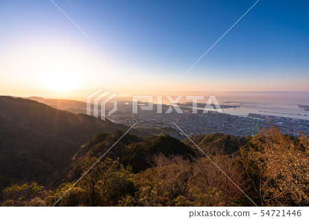 "Hyogo Prefecture" The sunrise seen from Japan's three major night scenes and Hoshiboshi "Hyogo Prefecture" The sunrise seen from Japan's three major night scenes and Hoshiboshi 54721446