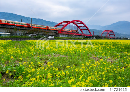 Taiwan Hualien Yuli Train Scenery Asia Taiwan Hualien scenery 54721615