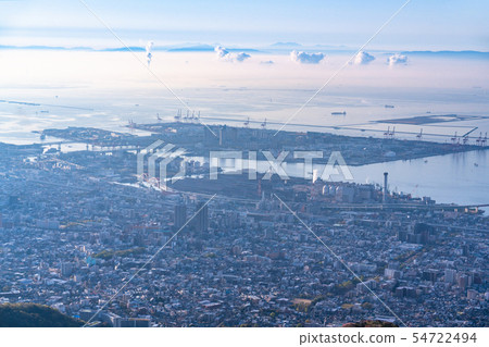 《兵庫縣》早晨在神戶大殿看到的神戶 54722494