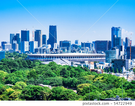 Tokyo New National Stadium *May 2019 54722949