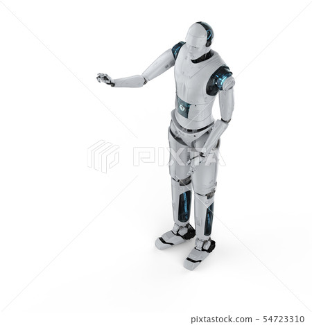 Robot finger point Robot finger point 54723310