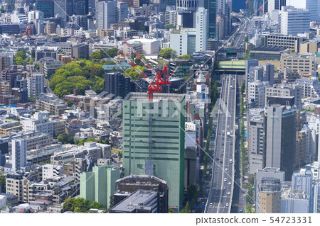 Tokyo Metropolitan Expressway and Shibuya 2019 Tokyo Metropolitan Expressway and Shibuya 2019 54723331