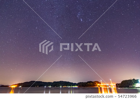 Setouchi starscape Orion and winter galaxy Setouchi starscape Orion and winter galaxy 54723966