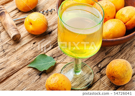 Homemade apricot wine Homemade apricot wine 54726041