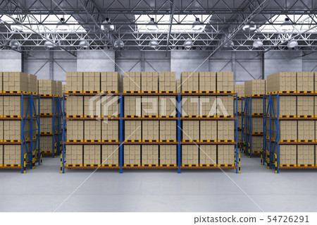Rack in warehouse 54726291
