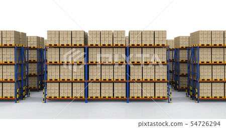 Rack in warehouse 54726294